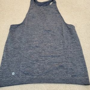 Athleta blue-gray muscle tank